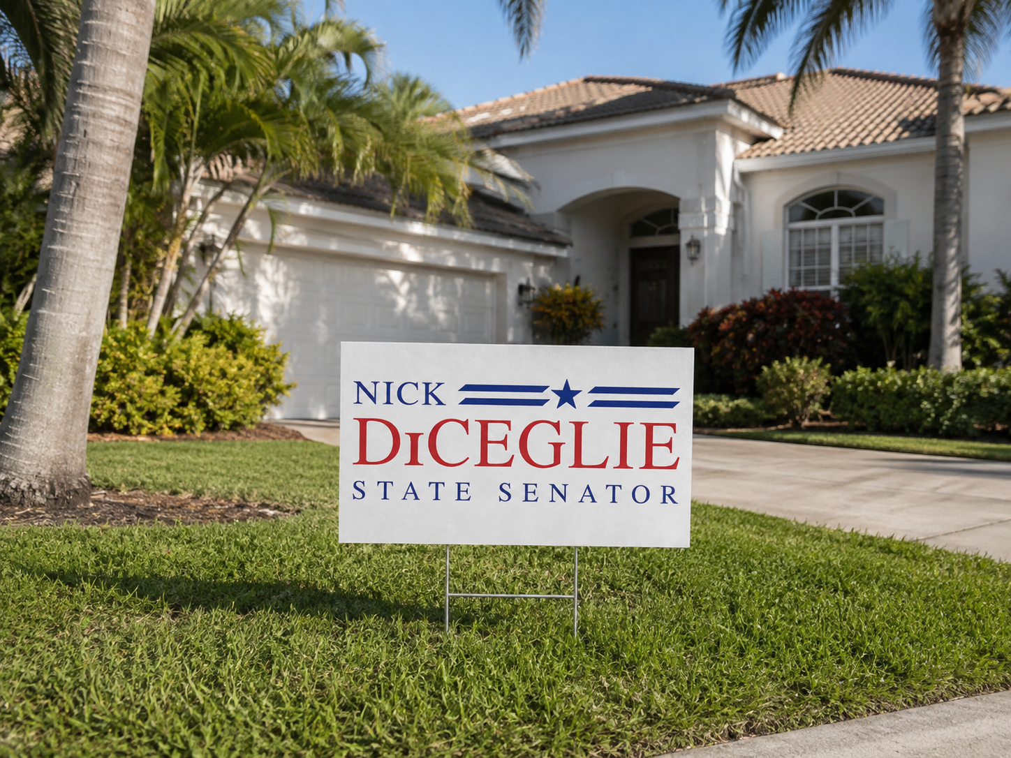 Nick DiCeglie yard sign